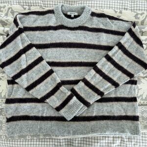 Madewell Striped Alpaca Blend Sweater